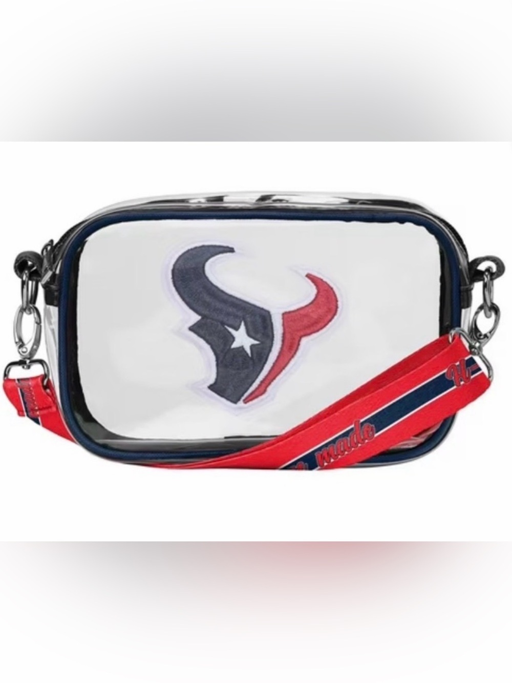 Houston Texans Clear Stadium Camera Crossbody NWOT